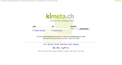 Desktop Screenshot of kimeta.ch