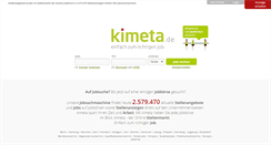 Desktop Screenshot of kimeta.de