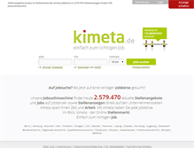 Tablet Screenshot of kimeta.de